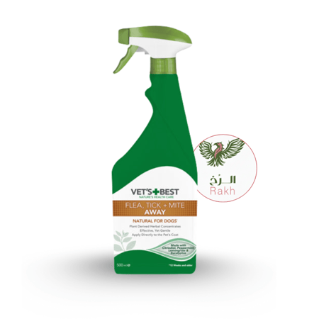 بخاخ طارد البراغيث والقراد والعث للكلاب 500 مل فيتس بيست
