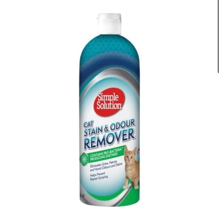 إزالة بقع وروائح القطط سيمبل سلوشن للقطط
