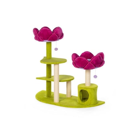 بريفو منزل حديقة الزهور للقطط 113 سم