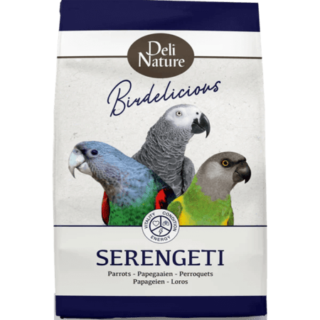 ديلي ناتشر بيرديليشيوز سيرينغيتي غذاء للببغاوات الإفريقية - 2 كجم