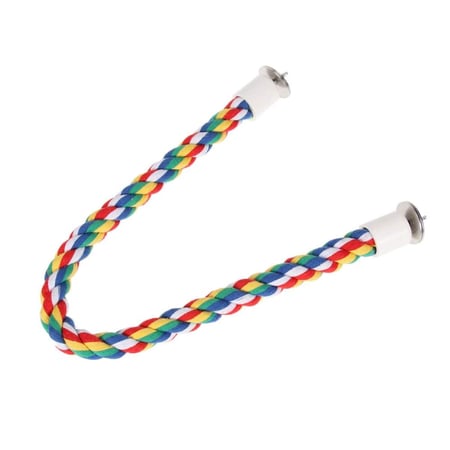 حبل طيور مرن سهل التثبيت للطيور