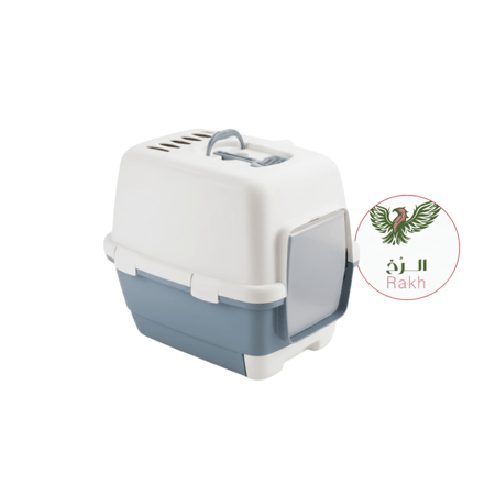 ولكس لتر بوكس للقطط مع درج تنظيف