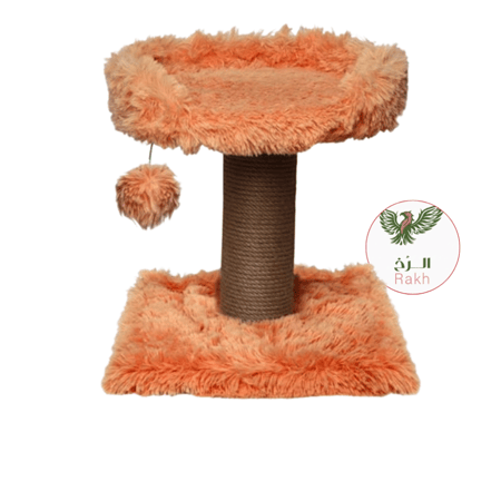 فيلاين قو شجرة خداشة اصفر 39 39 40سم برتقالي للقطط