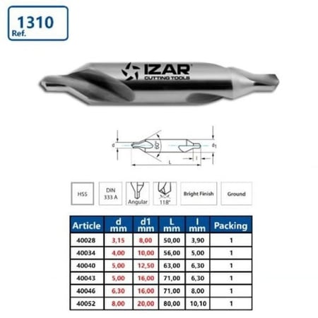 ريشة سنتر اسباني IZAR-1310