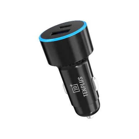 تن بلص - شاحن سيارة سريع بقوة 48 واط - أسود