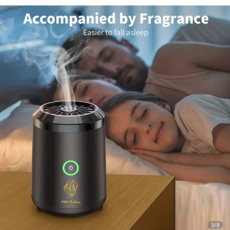 مبخرة ذكية قابلة لإعادة الشحن بحجم صغير مناسبة للسيارة والمنزل والمكتب