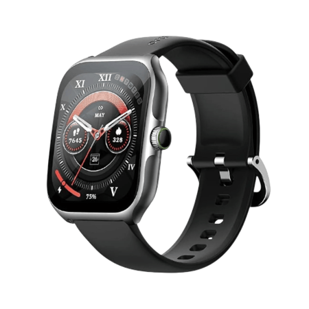 ساعة ذكية أورايمو ووتش نوڤا AM بشاشة AMOLED - كروم فاتح