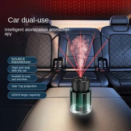 فواحة معطر الهواء للبيت والسيارة PureAura من VERTIK