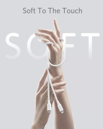 سلك شاحن انكر باورلاين فلو 100 واط