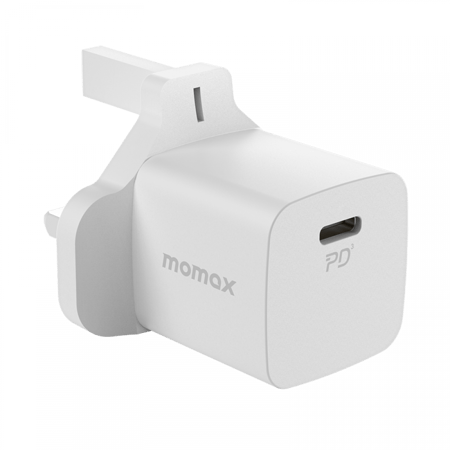 شاحن جداري موماكس بمنفذ PD بقوة 20واط