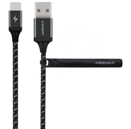 سلك شاحن تايب سي موماكس قماش MOMAX ZERO Type-C to USB-A Cable (1m)