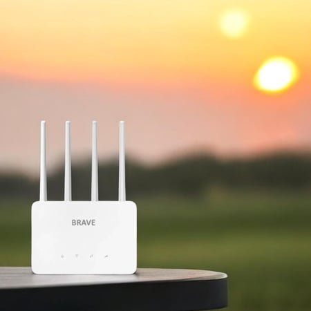 راوتر بريف 4g سرعة 150