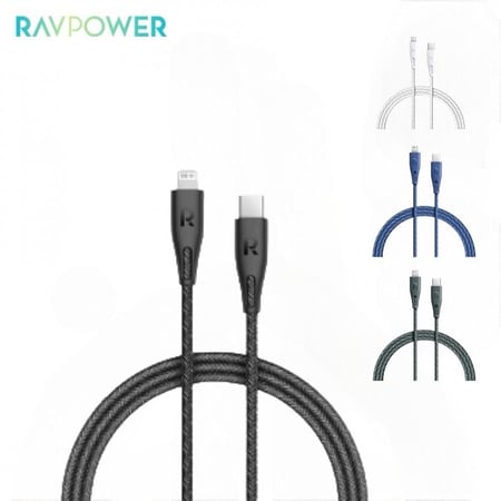 سلك شاحن ايفون تايب سي راف باور