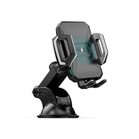 ستاند جوال تشويتيك حامل للسيارة بشحن لاسلكي وبقوة 10 واط - اسود