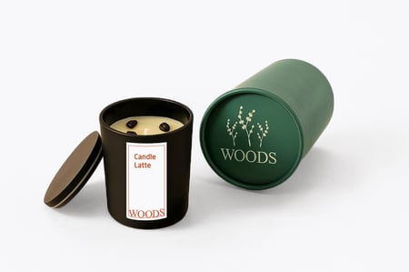 شمعة لاتيه | Latte Candle