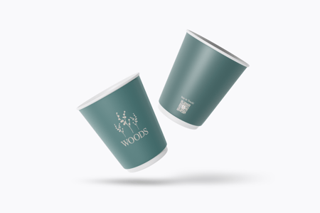 اكواب وودز الاصلية (بلومن) | Woods Original Cups (Bluemin)