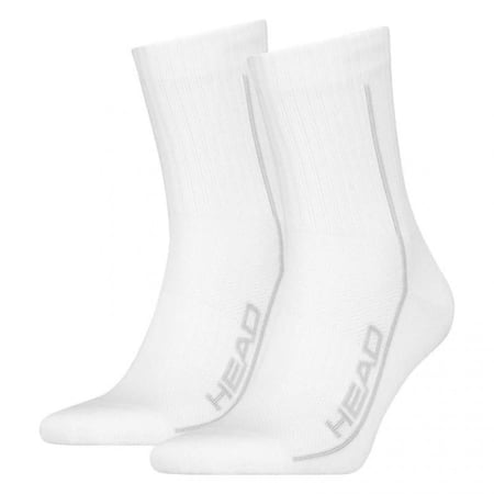 Head Performance Short Crew white 3 Pares