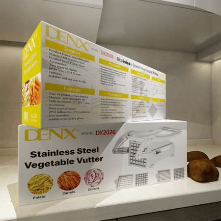 DENX - قطاعة البطاطس م/DX2026 ماركة دينكس