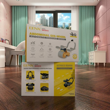 DENX - عجله تمارين شد البطن م/DX2513 ماركة دينكس