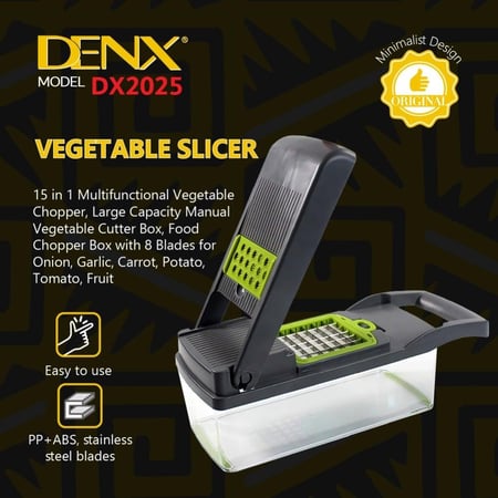 DENX - قطاعة خضار سريعة في الاستخدام م/DX2025 ماركة دينكس
