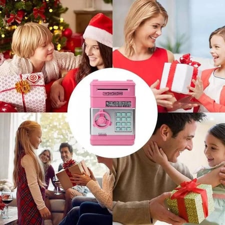 حصالة على شكل خزنة