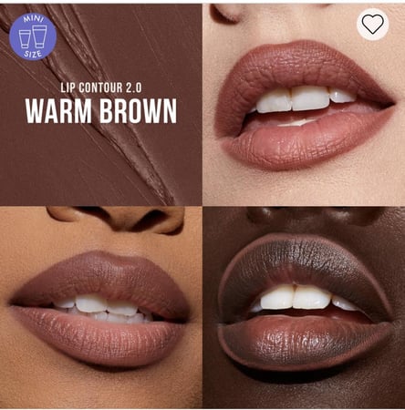 HUDA BEAUTY Mini Lip Liner Contour Set