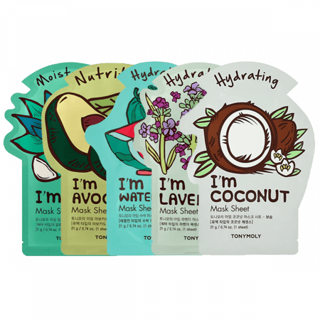 TONYMOLY Deep Hydration 5-Pack I Am Mask Set