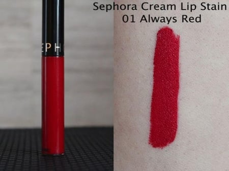روج سيفورا رقم sephora lipstick 01 always red 1