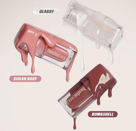 HUDA BEAUTY  Mini Glossiest Lip Gloss Set