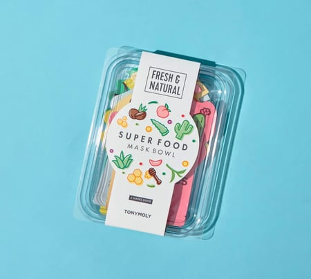 TONYMOLY  super food mask bowl set