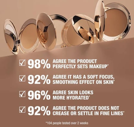 Charlotte Tilbury  Mini Airbrush Flawless Finish Refillable Blurring & Setting Powder