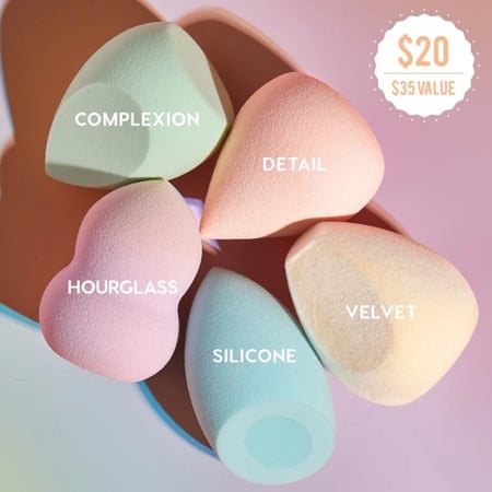 بوكس اسفنج دمج متعدده المهام ومختلفه الخامات من كلربوب