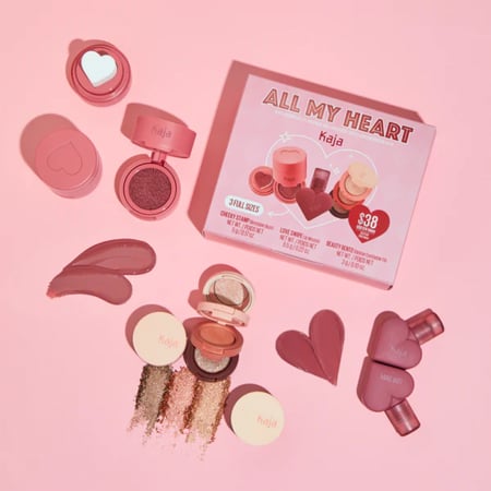 KAJA BEAUTY ALL MY HEART LIMITED EDITION SET – 3 FULL SIZE