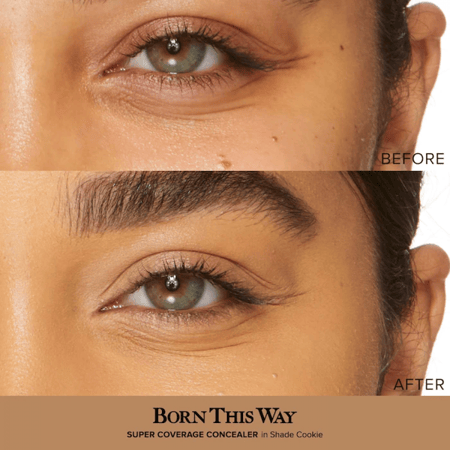 Too faced born this way super Coverage multi use concealer warm beige medium with neutral undertones كوكي