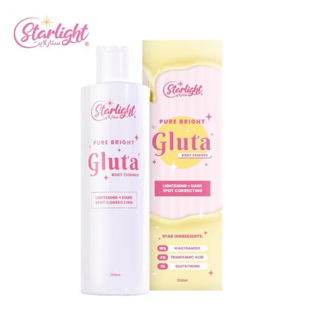 ستارلايت ايسينس بيور برايت بالجلوتاثيون لتفتيح الجسم وتصحيح البقع الداكنة - 250مل