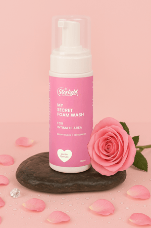 ستارلايت رغوة غسول ماي سيكريت لتفتيح وانتعاش المنطقة الحميمية - 150مل