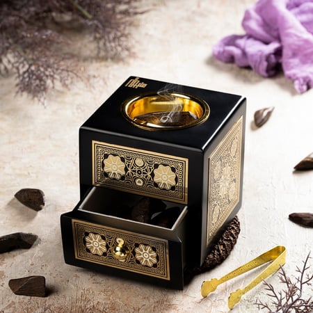 المبخرة الكلاسكية (أسود)