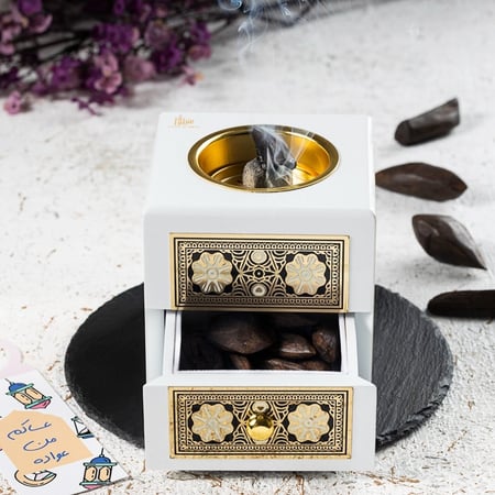 المبخرة الكلاسكية (أبيض)