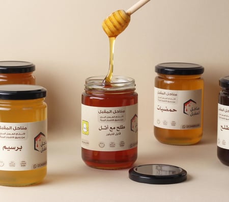 عسل أثل مع طلح (متبلور كامل)