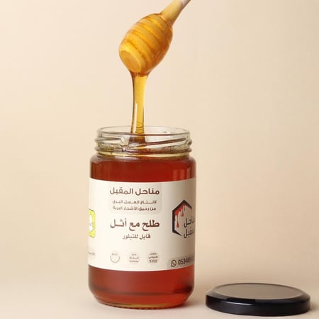 عسل أثل مع طلح (متبلور كامل)