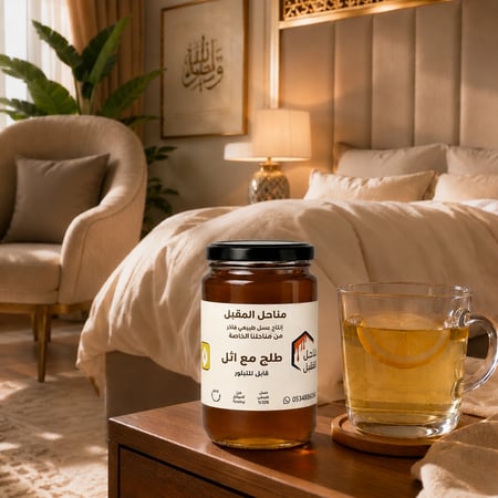 عسل أثل مع طلح (متبلور كامل)