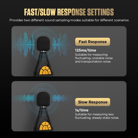 جهاز قياس درجة الصوت اوتول AUTOOL TN201