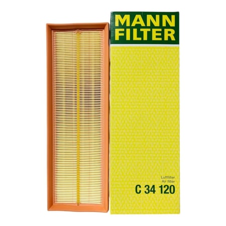 فلتر هواء بي ام دبليو X3 X4 X5 518 520 مان فلتر MANN FILTER C 34 120