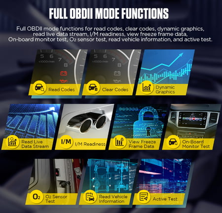 جهاز فحص وتشخيص اعطال السيارة اوتول AUTOOL CS606