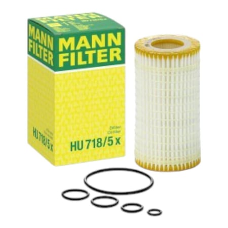 فلتر زيت مرسيدس A0001802609 مان فلتر MANN Filter HU7185X