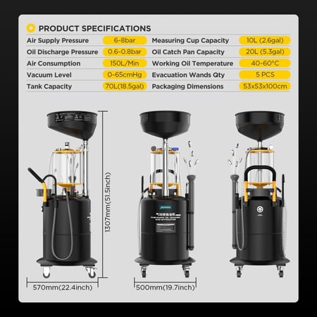 جهاز شفط الزيت اوتول AUTOOL OD720