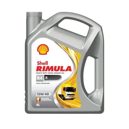 زيت محرك شل 15W40 4L روميلا