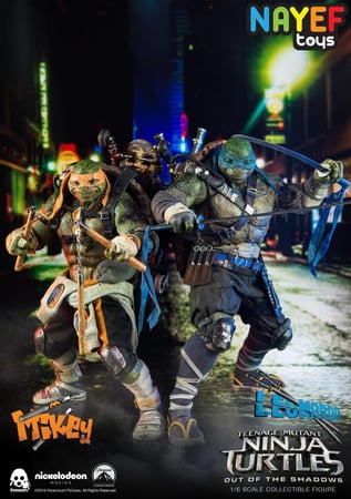 Teenage Mutant Ninja Turtle Out of the Shadows Bundle 4 Sixth Scale Figures
