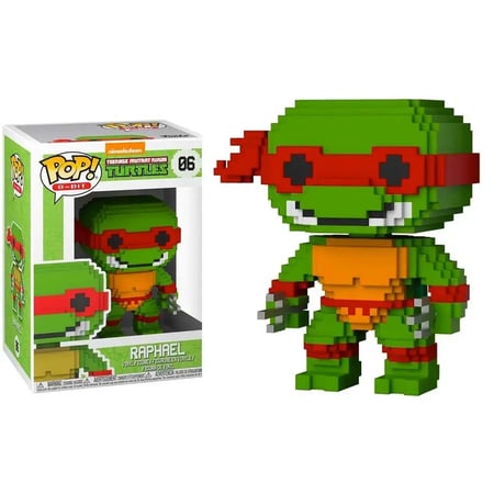 Pop! Movies: Teenage Mutant Ninja Turtes- 8-Bit Raphael