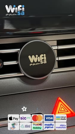 معطر السيارة الفاخر مع فواحتين من واي فاي